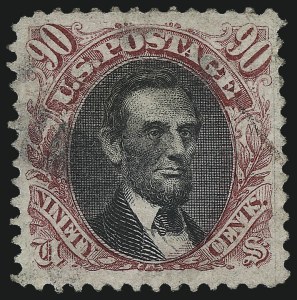 Sale 997, Lot 5483, 15c-90c 1869 Pictorial Issue (Scott 118-122)