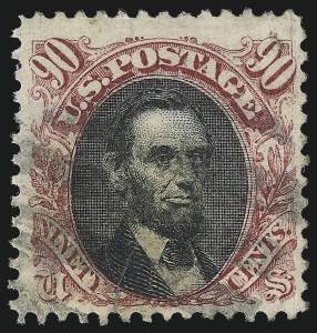 Sale 997, Lot 5484, 15c-90c 1869 Pictorial Issue (Scott 118-122)