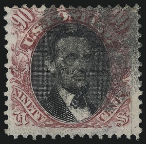 Sale 997, Lot 5485, 15c-90c 1869 Pictorial Issue (Scott 118-122)