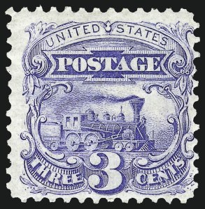 Sale 997, Lot 5497, 1875 Re-Issue of 1869 Pictorial Issue (Scott 123-133a)