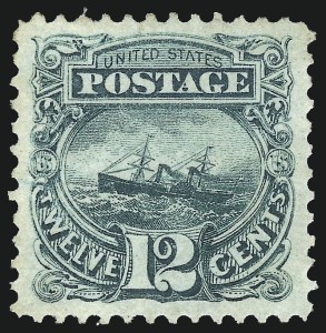 Sale 997, Lot 5511, 1875 Re-Issue of 1869 Pictorial Issue (Scott 123-133a)
