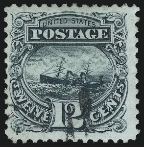 Sale 997, Lot 5512, 1875 Re-Issue of 1869 Pictorial Issue (Scott 123-133a)