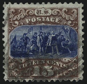 Sale 997, Lot 5516, 1875 Re-Issue of 1869 Pictorial Issue (Scott 123-133a)