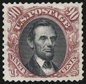 Sale 997, Lot 5533, 1875 Re-Issue of 1869 Pictorial Issue (Scott 123-133a)