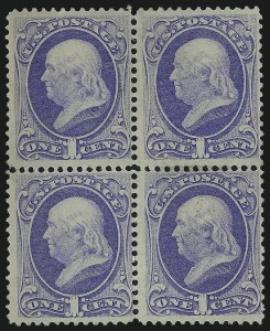 Sale 997, Lot 5539, 1870-71 National Bank Note Co. Grilled Issue (Scott 134-144)