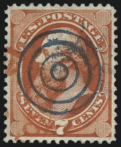 Sale 997, Lot 5548, 1870-71 National Bank Note Co. Grilled Issue (Scott 134-144)