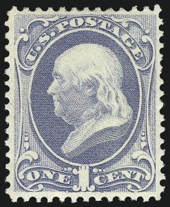Sale 997, Lot 5571, 1873 Continental Bank Note Co. Issue (Scott 156-166)