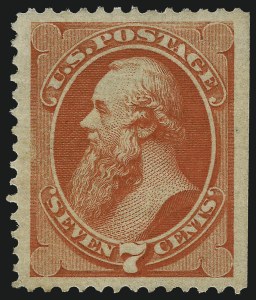 Sale 997, Lot 5579, 1873 Continental Bank Note Co. Issue (Scott 156-166)