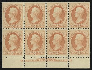 Sale 997, Lot 5599, 1875-79 Continental and American Bank Note Co. Issues (Scott 178-191)
