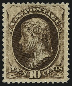 Sale 997, Lot 5601, 1875-79 Continental and American Bank Note Co. Issues (Scott 178-191)