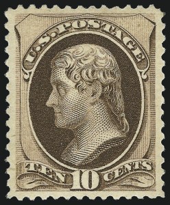 Sale 997, Lot 5603, 1875-79 Continental and American Bank Note Co. Issues (Scott 178-191)
