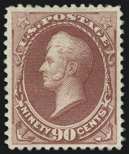 Sale 997, Lot 5611, 1875-79 Continental and American Bank Note Co. Issues (Scott 178-191)
