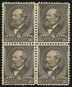 Sale 997, Lot 5619, 1881-87 American Bank Note Co. Issues (Scott 205-218)