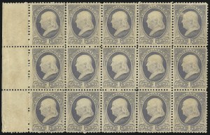 Sale 997, Lot 5622, 1881-87 American Bank Note Co. Issues (Scott 205-218)