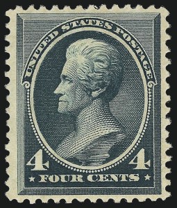 Sale 997, Lot 5634, 1881-87 American Bank Note Co. Issues (Scott 205-218)