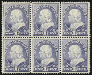 Sale 997, Lot 5638, 1881-87 American Bank Note Co. Issues (Scott 205-218)