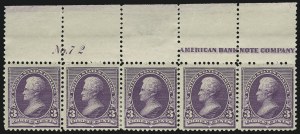 Sale 997, Lot 5654, 1890-93 Issue (Scott 219-229)