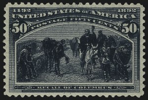 Sale Number 997, Lot Number 5691, 1893 Columbian Issue (10c thru $1.00, Scott 237-241)