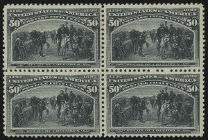 Sale 997, Lot 5696, 1893 Columbian Issue (10c thru $1.00, Scott 237-241)