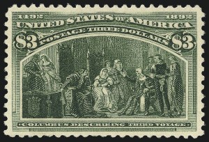 Sale Number 997, Lot Number 5710, 1893 Columbian Issue ($2.00 thru $5.00, Scott 242-245)