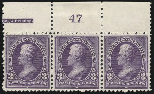 Sale 997, Lot 5738, 1894 Unwatermarked Bureau Issue (Scott 246-263)