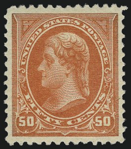 Sale 997, Lot 5753, 1894 Unwatermarked Bureau Issue (Scott 246-263)