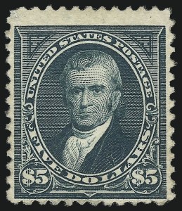 Sale 997, Lot 5774, 1894 Unwatermarked Bureau Issue (Scott 246-263)