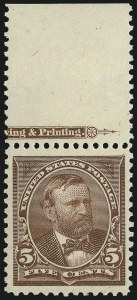 Sale 997, Lot 5778, 1895 Watermarked Bureau Issue (Scott 264-284)