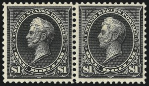 Sale 997, Lot 5783, 1895 Watermarked Bureau Issue (Scott 264-284)