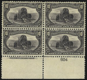 Sale 997, Lot 5806, 1898 Trans-Mississippi Issue (Scott 285-293)