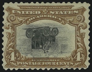 Sale 997, Lot 5827, 1901 Pan-American Issue Inverts (Scott 294a, 295a, 296a)
