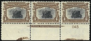 Sale 997, Lot 5833, 1901 Pan-American Issue Inverts (Scott 294-299)