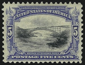 Sale Number 997, Lot Number 5834, 1901 Pan-American Issue Inverts (Scott 294-299)