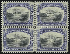 Sale 997, Lot 5836, 1901 Pan-American Issue Inverts (Scott 294-299)