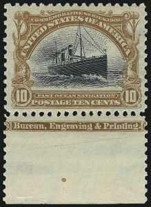 Sale 997, Lot 5842, 1901 Pan-American Issue Inverts (Scott 294-299)