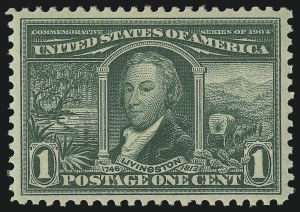 Sale Number 997, Lot Number 5865, 1904 Louisiana Purchase, Jamestown Issues (Scott 323-330)