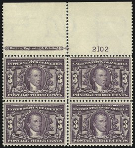 Sale 997, Lot 5870, 1904 Louisiana Purchase, Jamestown Issues (Scott 323-330)