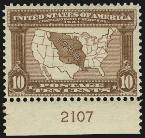 Sale 997, Lot 5874, 1904 Louisiana Purchase, Jamestown Issues (Scott 323-330)