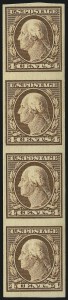 Sale 997, Lot 5889, 1908-10 Washington-Franklin Issues (Scott 331-356)