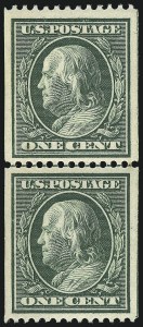 Sale 997, Lot 5890, 1908-10 Washington-Franklin Issues (Scott 331-356)