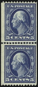 Sale 997, Lot 5895, 1908-10 Washington-Franklin Issues (Scott 331-356)