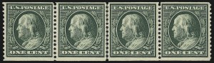Sale 997, Lot 5898, 1908-10 Washington-Franklin Issues (Scott 331-356)