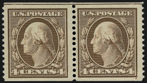 Sale 997, Lot 5903, 1908-10 Washington-Franklin Issues (Scott 331-356)