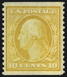 Sale 997, Lot 5910, 1908-10 Washington-Franklin Issues (Scott 331-356)