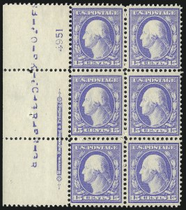Sale 997, Lot 5941, 1910-13 Washington-Franklin Issue (Scott 369-396)