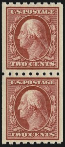 Sale 997, Lot 5950, 1910-13 Washington-Franklin Issue (Scott 369-396)