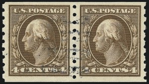 Sale 997, Lot 5952, 1910-13 Washington-Franklin Issue (Scott 369-396)