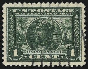 Sale 997, Lot 5957, 1913-15 Panama-Pacific Issue (Scott 397-404)