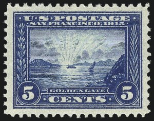 Sale 997, Lot 5960, 1913-15 Panama-Pacific Issue (Scott 397-404)