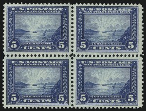 Sale 997, Lot 5961, 1913-15 Panama-Pacific Issue (Scott 397-404)
